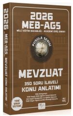 CBA Yayınları 2026 MEB-AGS Mevzuat Konu Anlatımı Pusula Serisi - Ali Koç CBA Yayınları