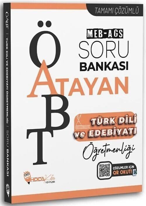 Hoca Kafası 2026 ÖABT MEB-AGS Türk Dili ve Edebiyatı Öğretmenliği Atayan Soru Bankası Çözümlü Hoca Kafası Yayınları
