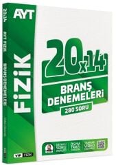 Vip Fizik YKS AYT Fizik 20x14 Deneme Çözümlü - Kemal Coşkun Vip Fizik Yayınları