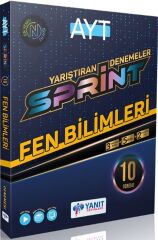 Yanıt AYT Fen Bilimleri 10 Sprint Deneme Yanıt Yayınları