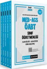 Pegem 2026 ÖABT MEB-AGS Sınıf Öğretmenliği Konu Anlatımlı Modüler Set Pegem Akademi Yayınları