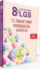 Karekök Yayınları 8. Sınıf LGS T.C. İnkılap Tarihi Atatürkçülük Denemeleri