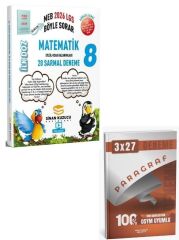 Sinan Kuzucu 2027 8. Sınıf LGS Matematik İlk Doz Sarmal 20 Deneme Çözümlü+ Anla Kazan Paragraf