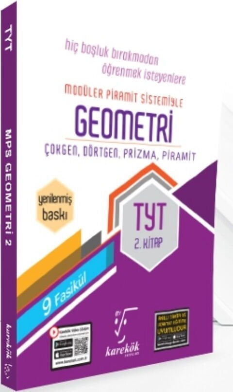 Karekök Yayınları TYT Geometri 2. Kitap 9 Fasikül