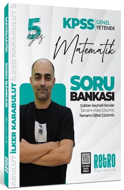 Retro 2026 KPSS Matematik 5Yüz Soru Bankası Çözümlü - İlker Karabulut Retro Yayıncılık