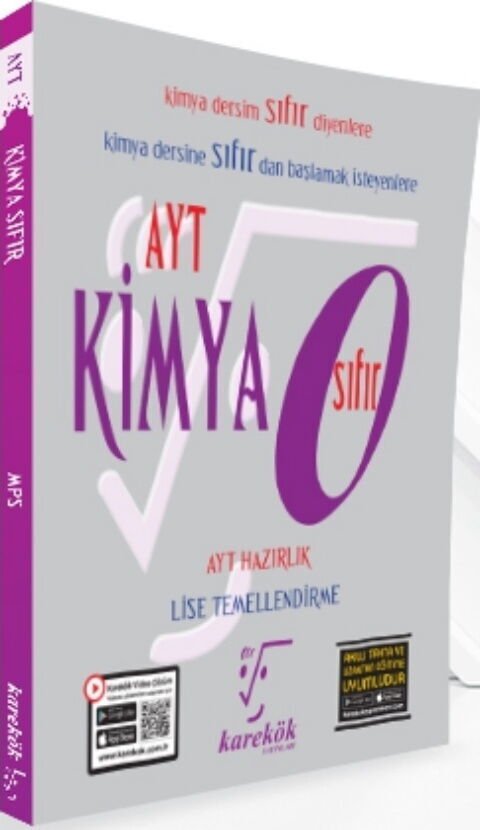 Karekök Yayınları AYT Kimya Sıfır