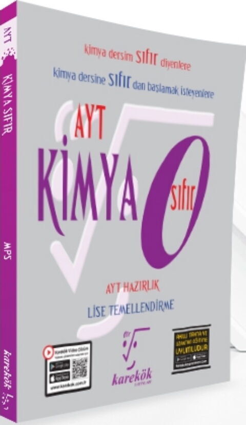 Karekök Yayınları AYT Kimya Sıfır