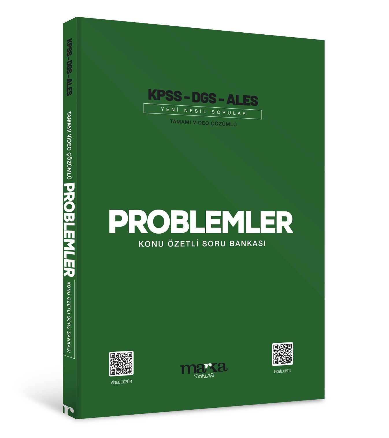 2024 KPSS DGS ALES Problemler Konu Özetli Yeni Nesil Soru Bankası Tamamı Video Çözümlü Marka Yayınları