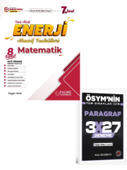 Palme 2027 7. Sınıf Matematik Enerji Yeni Nesil Maarif Fasikülleri+ EVP Akademi Paragraf