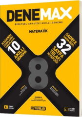 Hız Yayınları 8. Sınıf Matematik Denemax 10 lu Akıllı Deneme