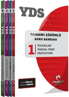 Modadil YDS Soru Bankası Çözümlü Modüler Set Modadil Yayınları