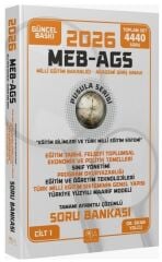 CBA Yayınları 2026 MEB-AGS Eğitim Bilimleri Eğitim Temelleri-Sınıf Yönetimi-Öğretim Teknolojileri-Maarif Modeli Soru Bankası Çözümlü Pusula Serisi CBA Yayınları