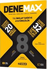 Hız Yayınları 8. Sınıf İnkilap Tarihi ve Atatürkçülük Denemax 20 li Akıllı Deneme