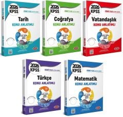 Data 2026 KPSS Genel Yetenek Genel Kültür Ultra Konu Anlatımlı 5 li Set Data Yayınları