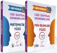 Karekök Yayınları 8. Sınıf LGS İki Yüzlü Sayısal Denemeleri