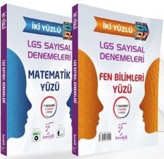 Karekök Yayınları 8. Sınıf LGS İki Yüzlü Sayısal Denemeleri