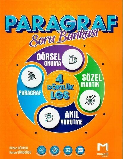 Mozaik Yayınları 8. Sınıf LGS Paragraf Soru Bankası