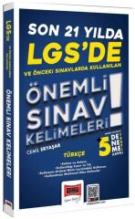 Yargı LGS de Son 21 Yılda Kullanılan Önemli Sınav Kelimeleri (5 Deneme İlaveli)