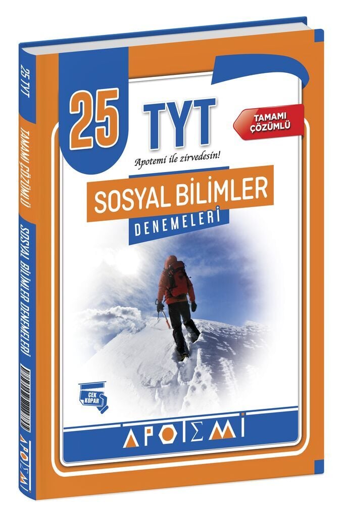 Apotemi Yayınları TYT Sosyal Bilimler 25 li Deneme