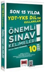 Yargı YDT YKSDİL de Son 15 Yılda Kullanılan Önemli Sınav Kelimeleri (10 Deneme İlaveli) Yargı Yayınları