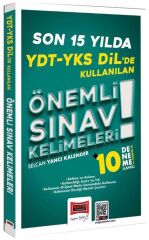 Yargı YDT YKSDİL de Son 15 Yılda Kullanılan Önemli Sınav Kelimeleri (10 Deneme İlaveli)