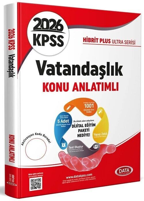 Data 2026 KPSS Vatandaşlık Ultra Konu Anlatımlı Data Yayınları