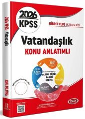 Data 2026 KPSS Vatandaşlık Ultra Konu Anlatımlı Data Yayınları