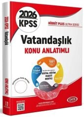Data 2026 KPSS Vatandaşlık Ultra Konu Anlatımlı Data Yayınları