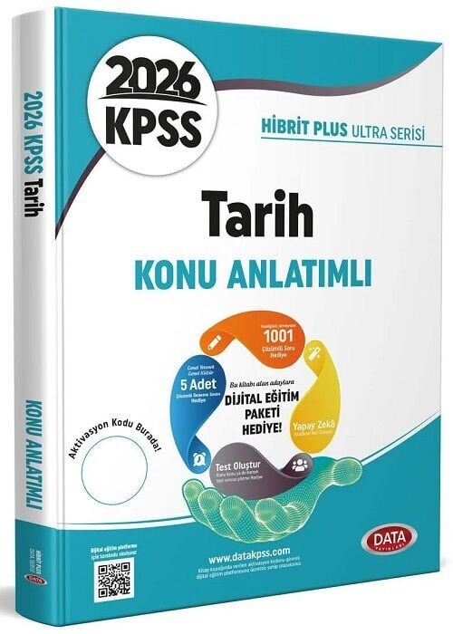 Data 2026 KPSS Tarih Ultra Konu Anlatımlı Data Yayınları