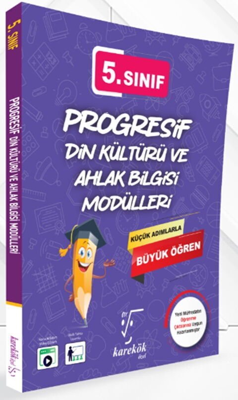 Karekök Yayınları 5. Sınıf Progresif Din Kültürü ve Ahlak Bilgisi Modülleri