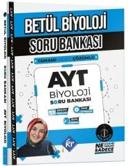 KR Akademi YKS AYT Betül Biyoloji Soru Bankası Çözümlü - Betül Büyükkalaycı KR Akademi Yayınları