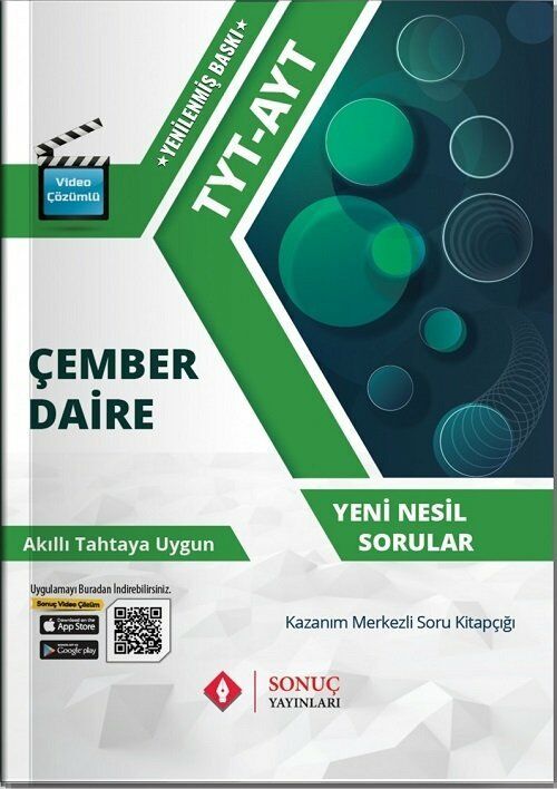 Sonuç Yayınları TYT AYT Çember Daire Soru Bankası