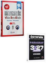 Full Matematik 2027  9. Sınıf Matematik Maarif Modeli Video Ders Kitabı + EVP Akademi Paragraf