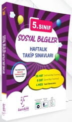 Karekök Yayınları 5. Sınıf Sosyal Bilgiler Haftalık Takip Sınavları