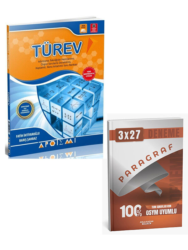 Apotemi 2027 Türev+Anla Kazan Paragraf Deneme
