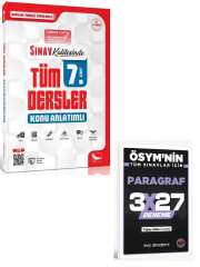 Sınav 2027 7. Sınıf Tüm Dersler Sınav Kalitesinde Maarif Modeli Konu Anlatımlı+ EVP Akademi Paragraf