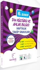 Karekök Yayınları 6. Sınıf Din Kültürü ve Ahlak Bilgisi Haftalık Takip Sınavları