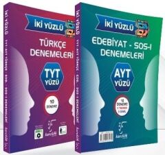 Karekök Yayınları TYT AYT Türkçe Edebiyat İki Yüzlü Deneme
