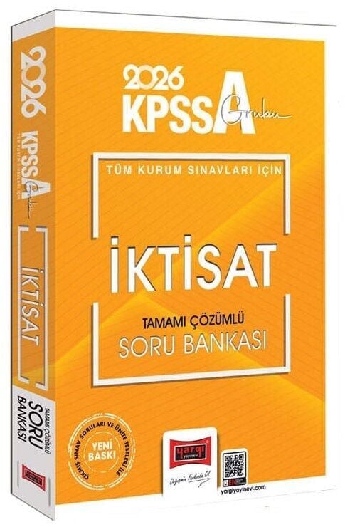 Yargı 2026 KPSS A Grubu İktisat Soru Bankası Çözümlü Yargı Yayınları