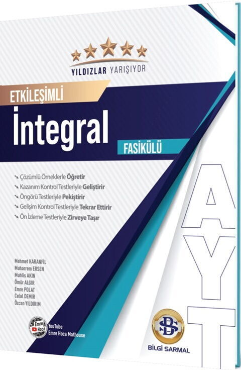 Yıldızlar Yarışıyor AYT İntegral Etkileşimli Fasikülü