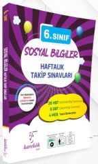 Karekök Yayınları 6. Sınıf Sosyal Bilgiler Haftalık Takip Sınavları