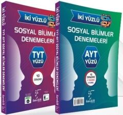 Karekök YKS TYT AYT Sosyal Bilimler İki Yüzlü 20 Deneme Tek Kitap Karekök Yayınları