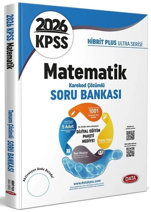 Data 2026 KPSS Matematik Ultra Soru Bankası Çözümlü Data Yayınları