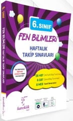 Karekök Yayınları 6. Sınıf Fen Bilimleri Haftalık Takip Sınavları
