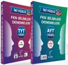 Karekök YKS TYT AYT Fen Bilimleri İki Yüzlü 20 Deneme Tek Kitap Karekök Yayınları