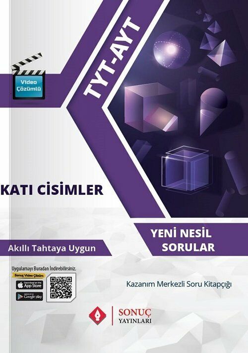 Sonuç Yayınları TYT AYT Katı Cisimler Soru Bankası