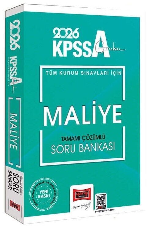 Yargı 2026 KPSS A Grubu Maliye Soru Bankası Çözümlü Yargı Yayınları