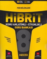 2027 Hız Yayınları 8. Sınıf Fen Bilimleri HİBRİT Konu Anlatımlı Etkinlikli Soru Bankası
