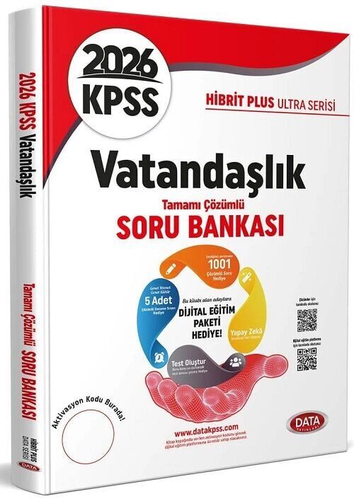 Data 2026 KPSS Vatandaşlık Ultra Soru Bankası Çözümlü Data Yayınları
