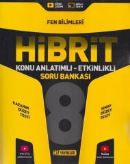Hız Yayınları 8. Sınıf Fen Bilimleri HİBRİT Konu Anlatımlı Etkinlikli Soru Bankası